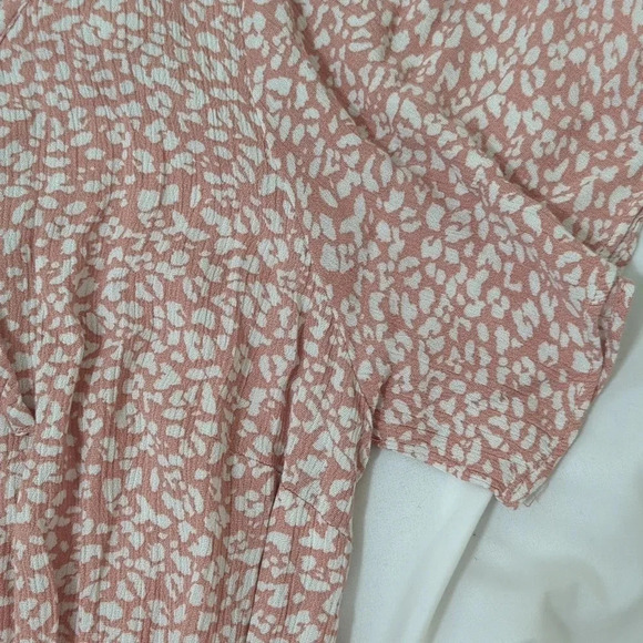 Abercrombie & Fitch Easy Waist Mini Dress, Color Dusty Pink Size XS - Picture 7 of 15